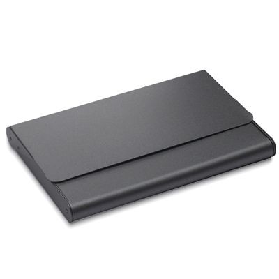 Picture of HALIFAX METAL BUSINESS CARD HOLDER in Dark Grey.