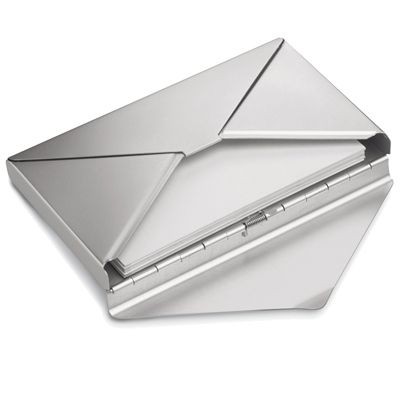 Picture of ENVELOPE METAL BUSINESS CARD OR CREDIT CARD CASE.