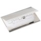 Picture of RIBBED SILVER CHROME METAL BUSINESS CARD OR CREDIT CARD CASE