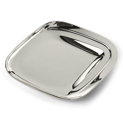 Picture of CURTI DESIGN METAL PLATE in Silver.