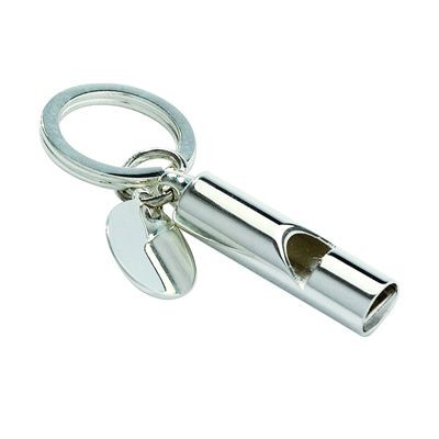 Picture of WHISTLE KEYRING in Silver.