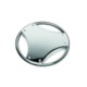 Picture of DRIVE METAL CAR STEERING WHEEL KEYRING in Silver