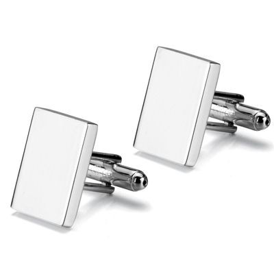 Picture of METAL CUFF LINKS in Silver