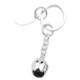 Picture of BLACK METAL TULIP KEYRING in Silver