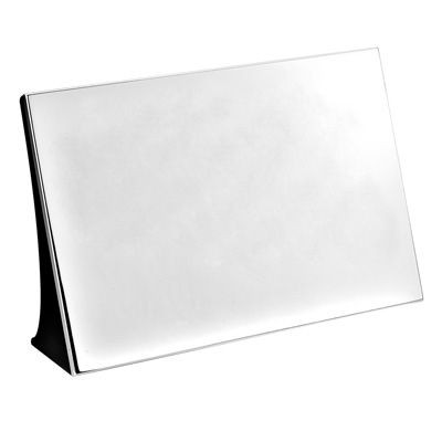 Picture of METAL DESK PLAQUE NAMEPLATE in Silver