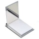 Picture of MARVIN METAL DESK MEMO CUBE BLOCK NOTE PAD HOLDER in Silver