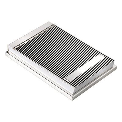 Picture of LINEA METAL MEMO NOTE PAD HOLDER in Silver