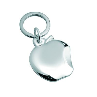 Picture of APPLE with BITE METAL KEYRING in Silver