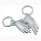Picture of OK METAL KEYRING in Silver