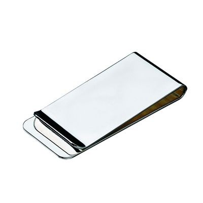 Picture of ELEGANCE METAL MONEY CLIP in Silver.