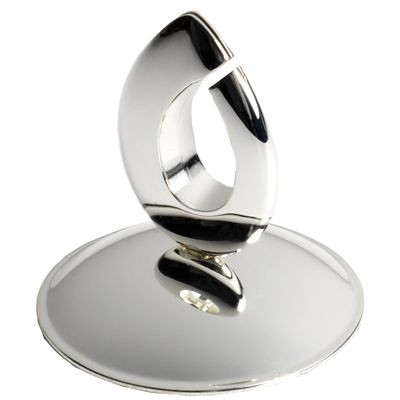 Picture of FLAME METAL PLACE CARD HOLDER in Silver.