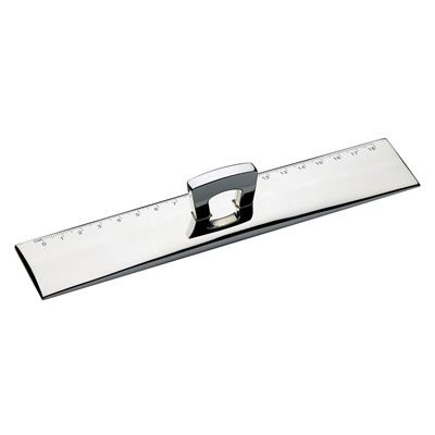 Picture of JUMBO METAL RULER in Silver.