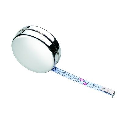 Picture of ROUND METAL TAPE MEASURE in Silver