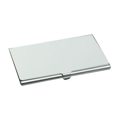 Picture of CLASSIC POCKET BUSINESS CARD HOLDER in Silver