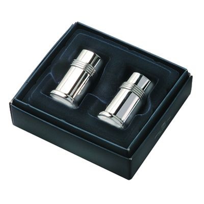 Picture of DUO SALT & PEPPER SET in Silver.