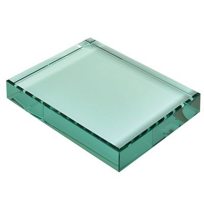 Picture of PAPERWEIGHT in Green Glass.