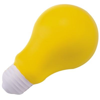 Picture of STRESS LIGHT BULB in Yellow.