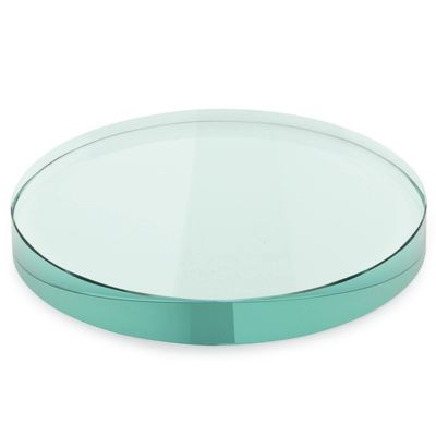 Picture of ROUND GREEN GLASS PAPERWEIGHT