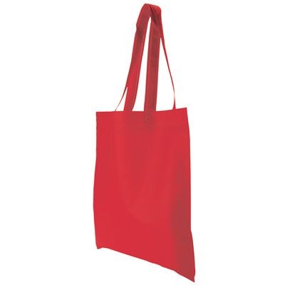 Picture of NON WOVEN SHOPPER TOTE BAG in Red