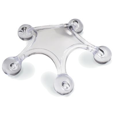 Picture of MASSAGER STAR in Clear Transparent Plastic.