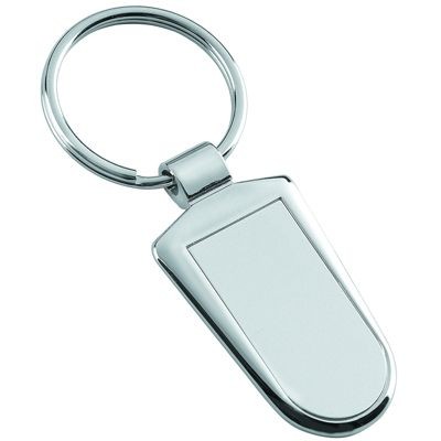 Picture of METAL KEYRING in Shiny & Satin Silver