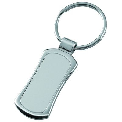 Picture of METAL KEYRING in Shiny & Satin Silver