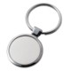 Picture of ROUND MATT SILVER METAL KEYRING