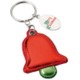Picture of CHRISTMAS BELL KEYRING in Green & Red