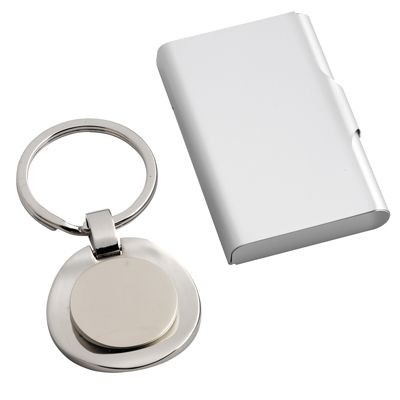 Picture of CHROMED METAL KEYRING