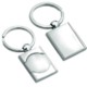 Picture of METAL KEYRING in Satin & Shiny Silver