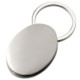 Picture of OVAL METAL KEYRING in Satin Silver Finish