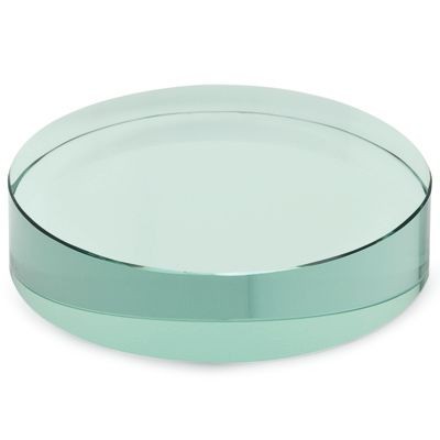 Picture of ROUND GREEN GLASS PAPERWEIGHT