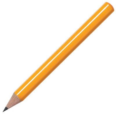 Picture of WOOD PENCIL in Yellow.