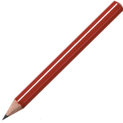 WOOD PENCIL in Red.