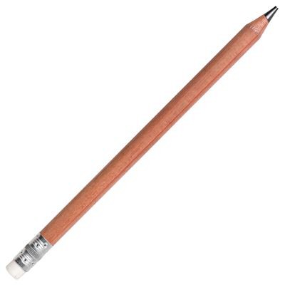 Picture of WOOD PENCIL in Tan with White Eraser.