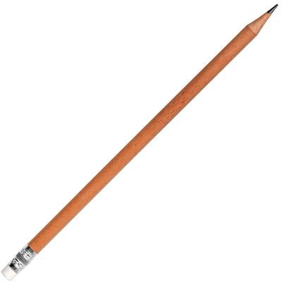 Picture of WOOD PENCIL in Tan with White Eraser.