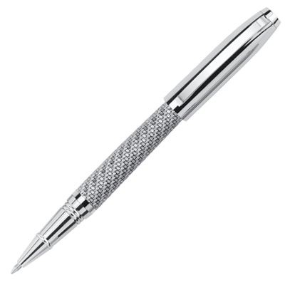 Picture of METAL ROLLERBALL PEN in Silver Chrome