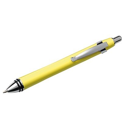 Picture of METAL BALL PEN in Yellow.