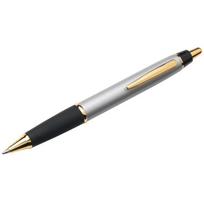 Picture of METAL BALL PEN in Silver & Gold.