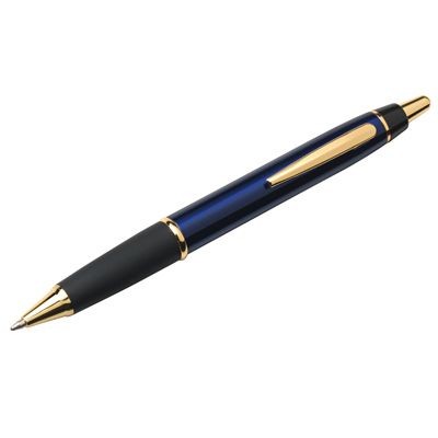 Picture of METAL BALL PEN in Blue & Gold
