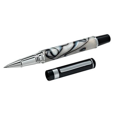 Picture of METAL ROLLERBALL PEN in Mother-of-Pearl Finish.