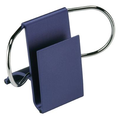 Picture of METAL DESK PAPER AND BUSINESS CARD HOLDER in Blue