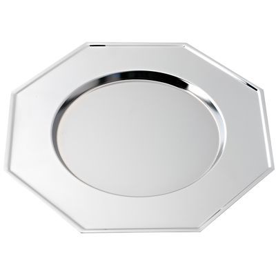 Picture of OCTAGONAL SILVER CHROME METAL MAT