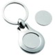 Picture of GROOVE ROUND SILVER METAL KEYRING