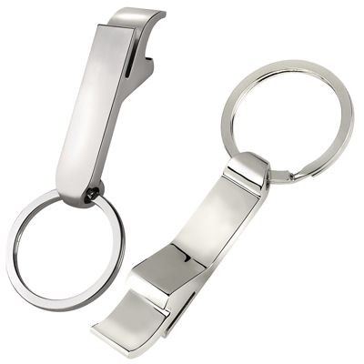 Picture of SILVER METAL BOTTLE OPENER KEYRING