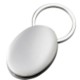 Picture of OVAL CHROME METAL KEYRING in Silver