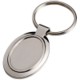 Picture of SILVER METAL OVAL KEYRING