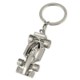 Picture of FORMULA ONE RACING CAR SILVER METAL KEYRING