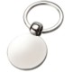 Picture of SHINY ROUND SILVER METAL KEYRING