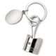 Picture of PISTON & CRANK LARGE SILVER METAL KEYRING